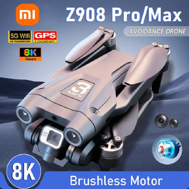 Drone Z908 Pro MAX 8K Dubbele camera
