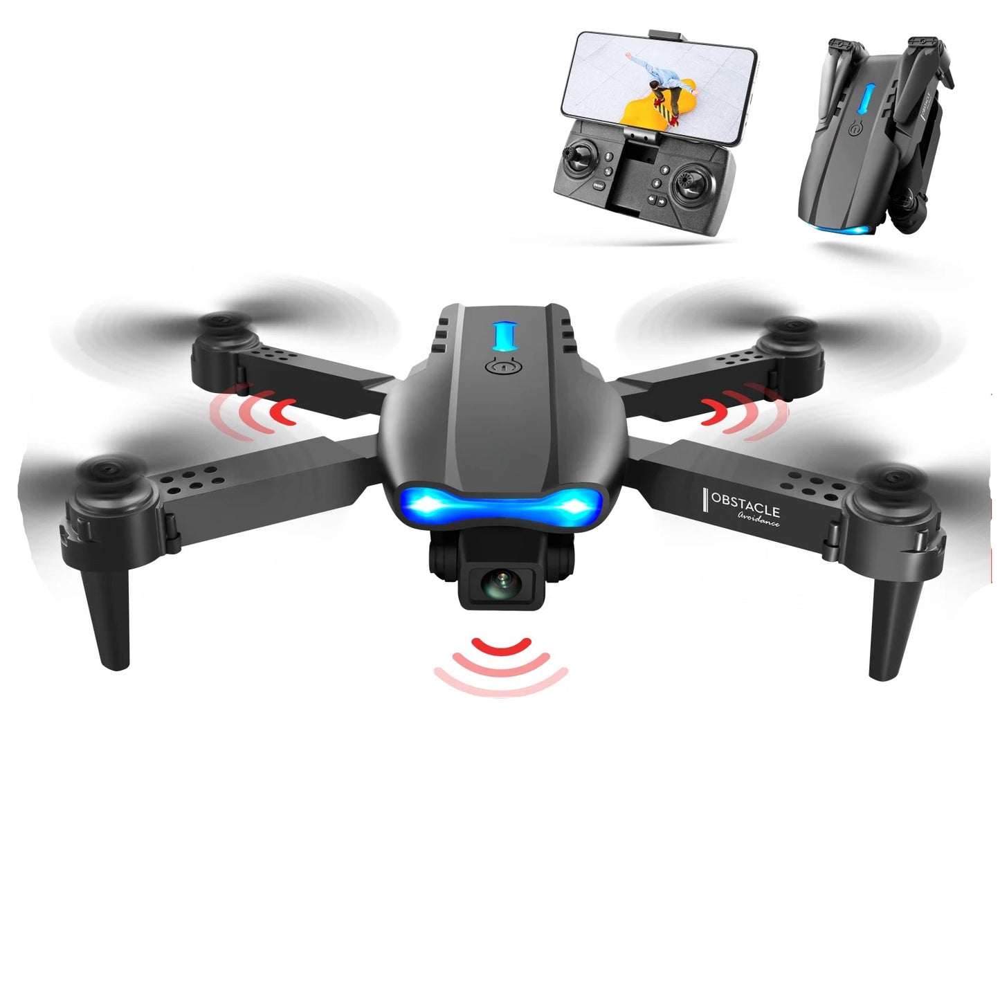 K3 Pro Quadcopter drone voor beginners Full HD dubbele camera