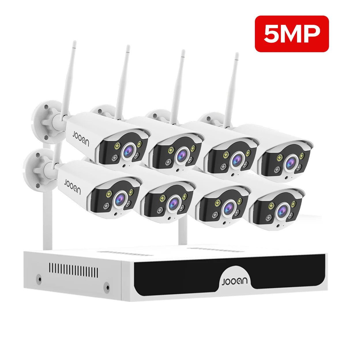 beveiligingscamera set 10 kanaals 3Mp 5Mp