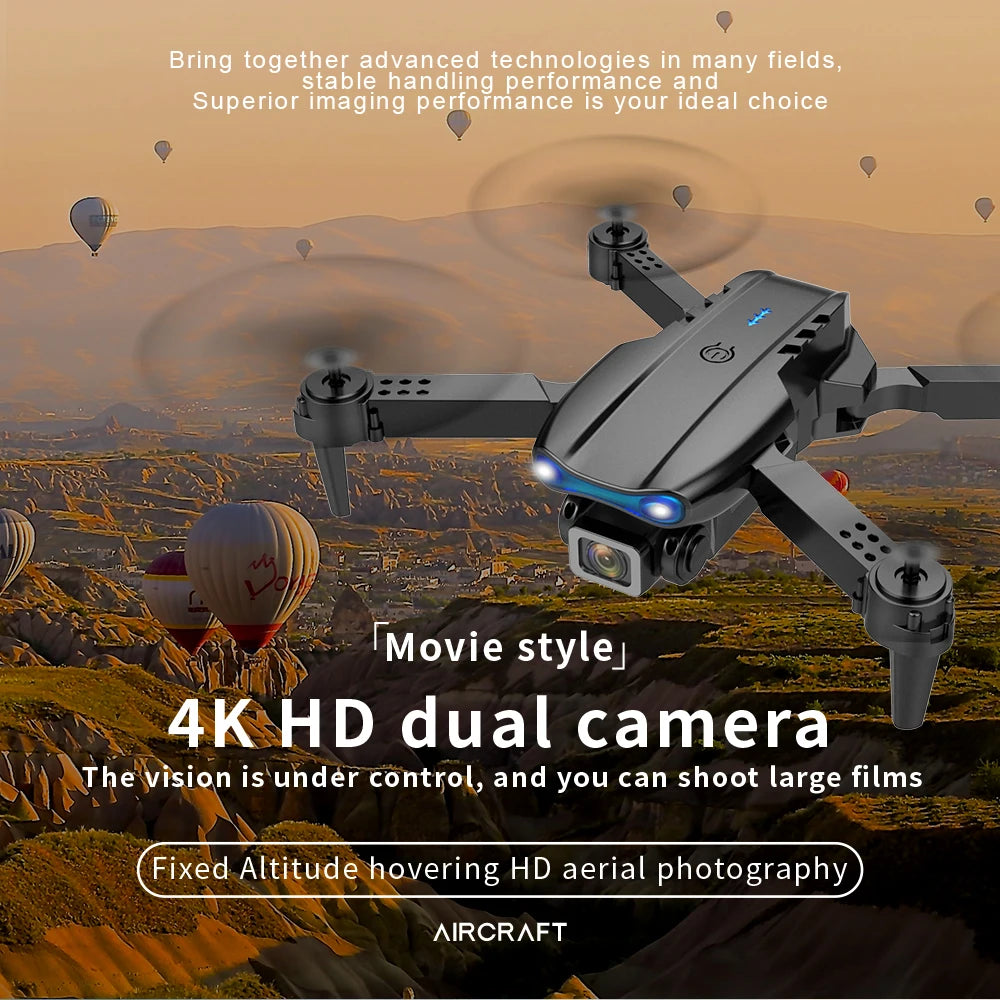 K3 Pro Quadcopter drone voor beginners Full HD dubbele camera